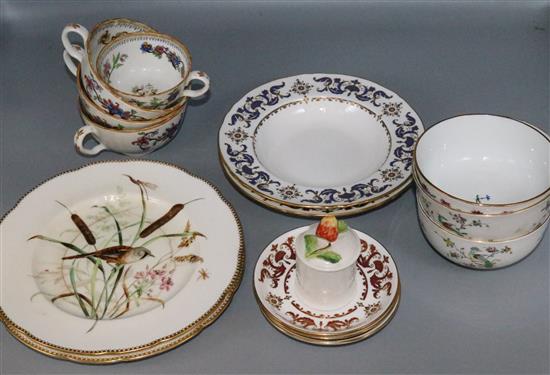 Mixed tea & dinnerware(-)